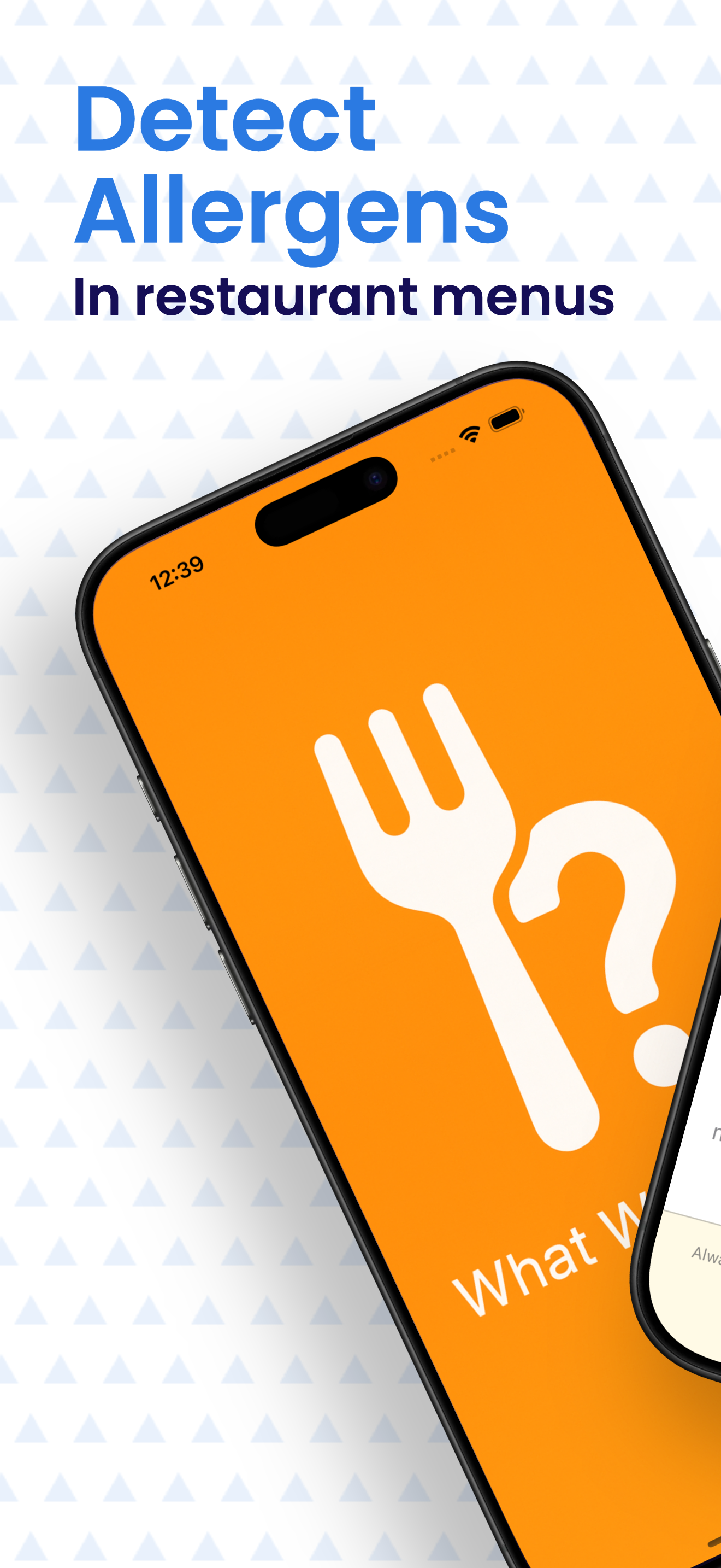 Allergen Detection - What Will It Be App