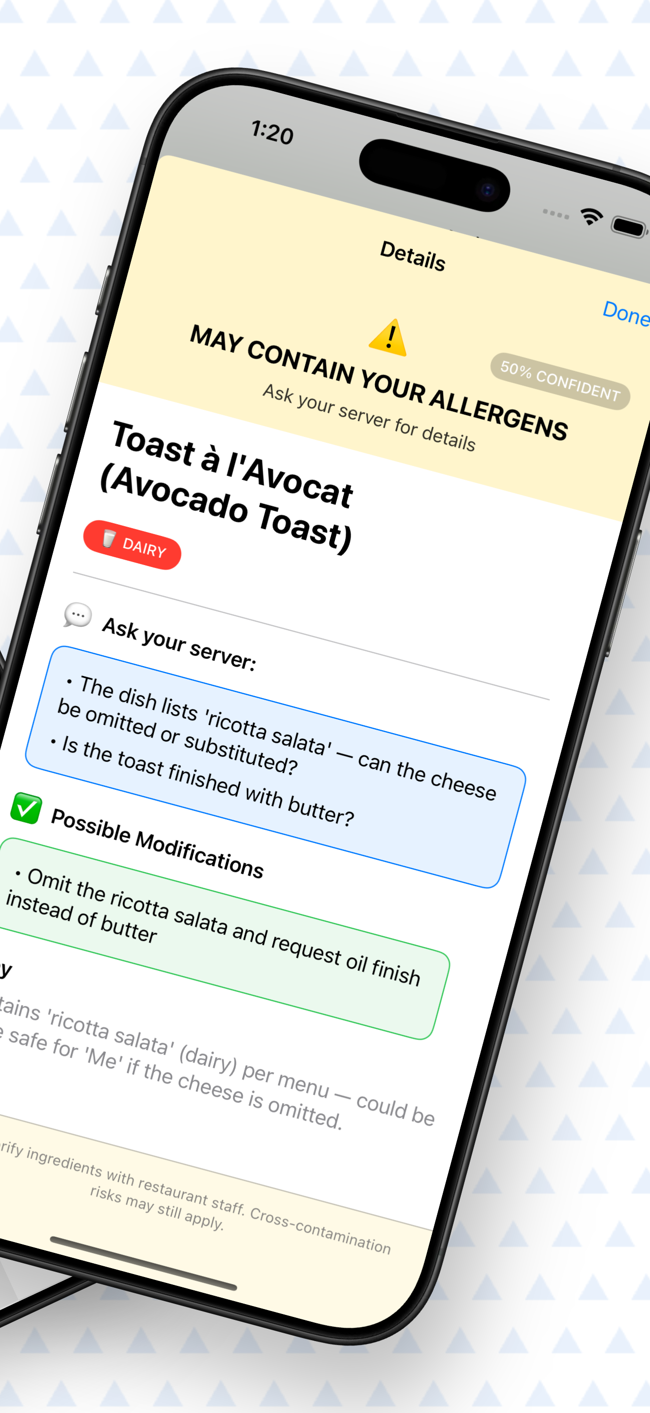 Menu Analysis - What Will It Be App