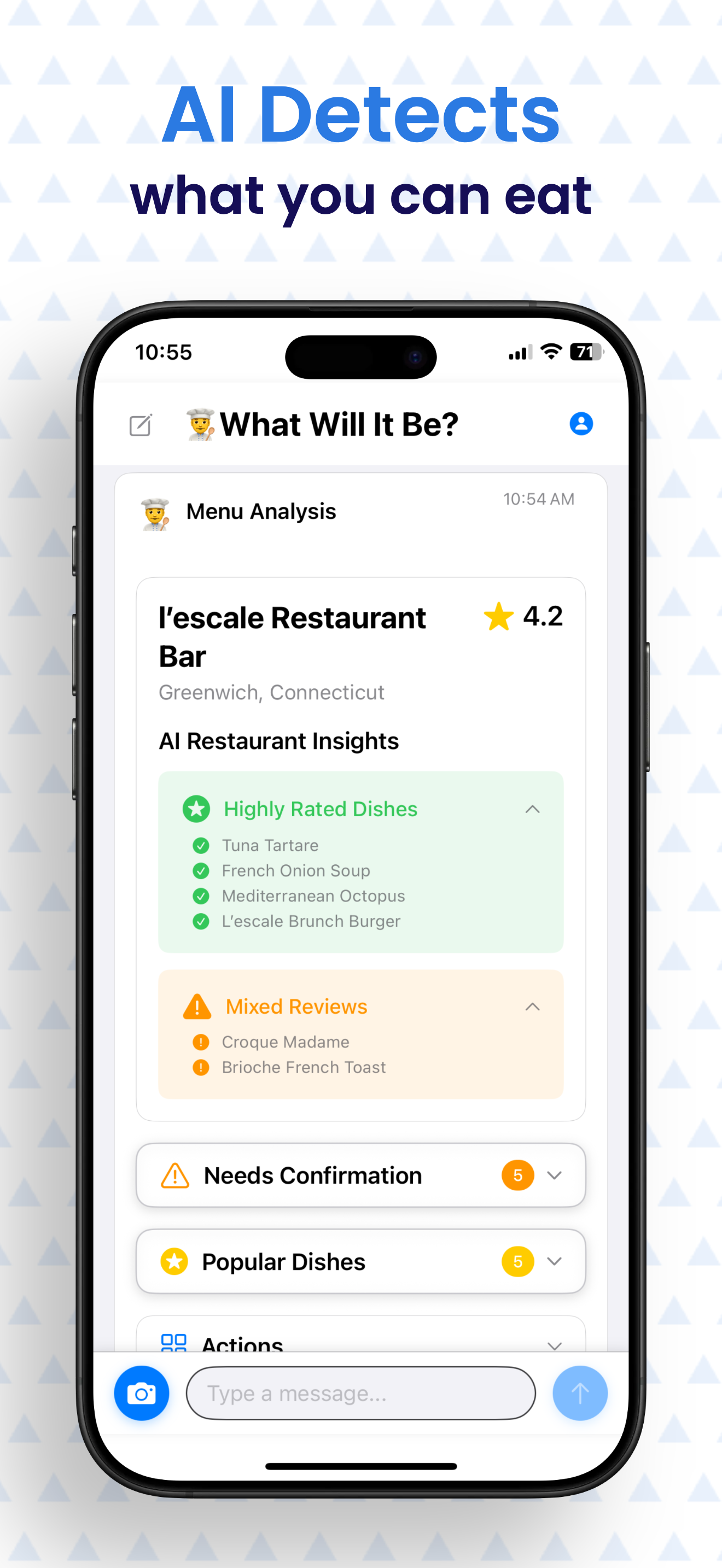 Restaurant Insights - What Will It Be App